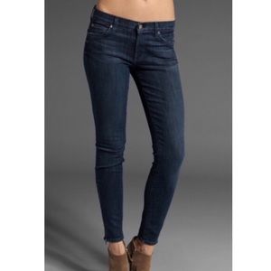 7 for All Mankind Gwenevere dark denim skinny jean